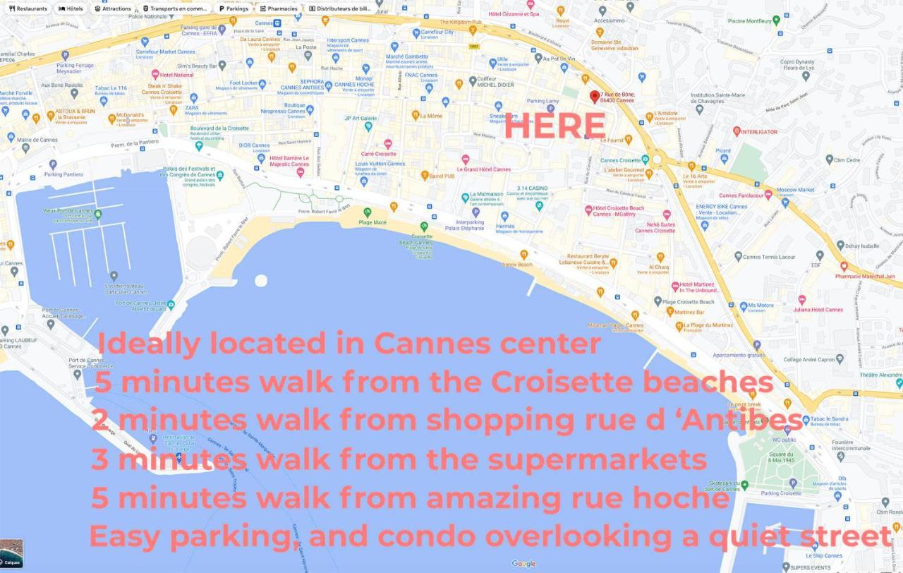 Totolulu Cannes Blue Corner Eksteriør billede